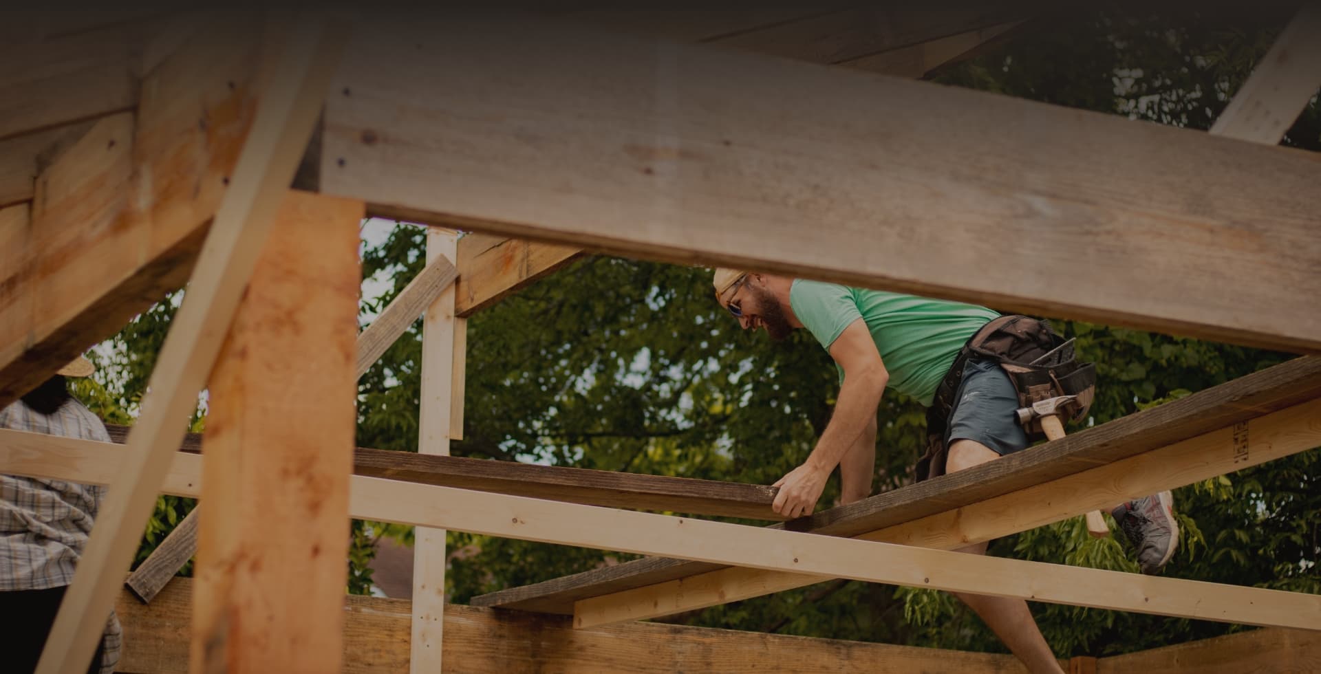 Charpente traditionnelle en bois