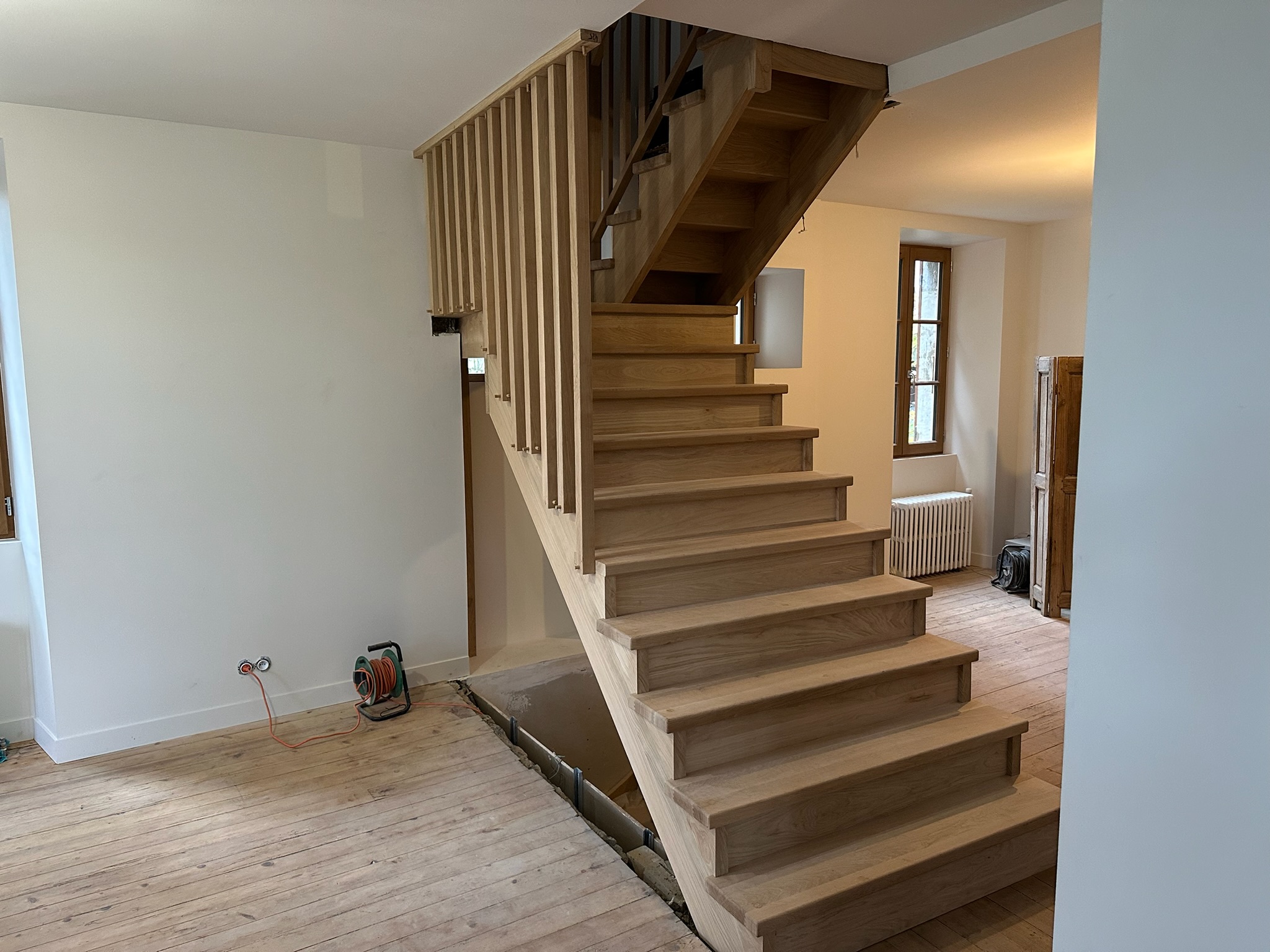 Escalier en bois