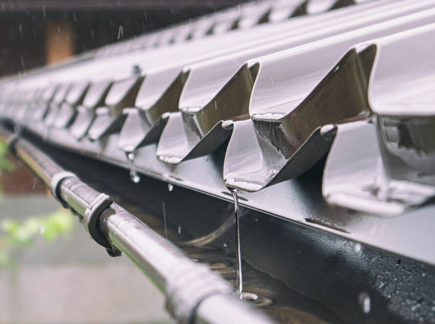 Évacuation des eaux de pluie